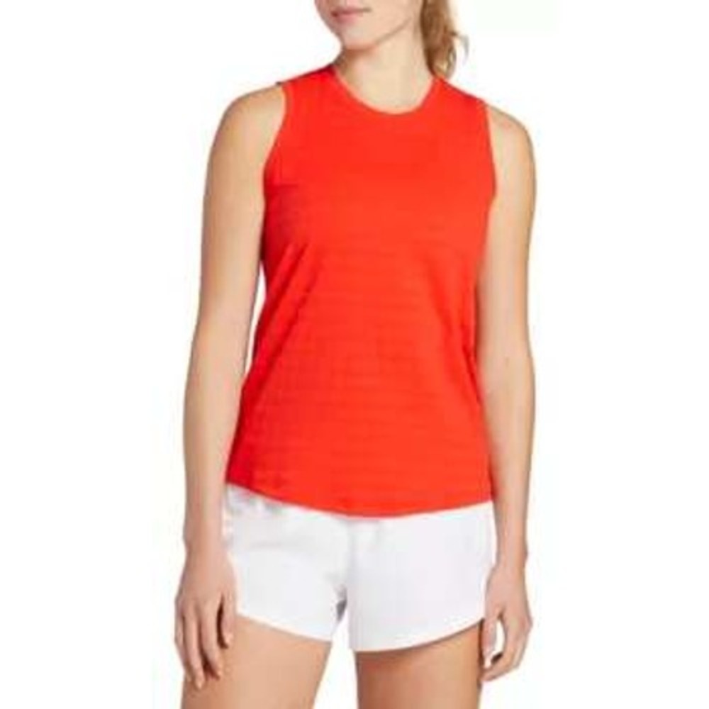 DSG Girls Medium Movement Seamless Mesh‎ Tank Top Cabana Coral /#26477